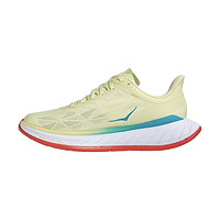 HOKA ONE ONE Carbon X 2 女子跑鞋 1113527-LGHC 浅绿色/珊瑚红 38