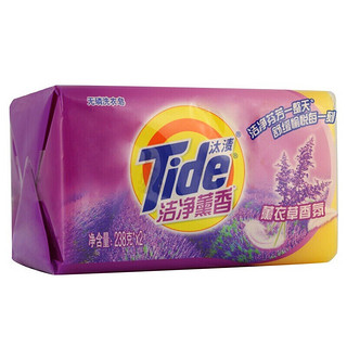 Tide 汰渍 洁净薰香系列 无磷洗衣皂 238g*12块 薰衣草香氛