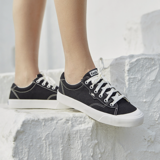 Keds 女士低帮帆布鞋 WF61535 黑色 35