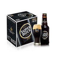 SUPER BOCK 超级波克 SuperBock超级波克黑啤酒进口拉环盖世涛整箱原瓶装进口250ml*6