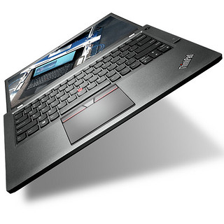 ThinkPad 思考本 T450s 五代酷睿版 14.0英寸 商务本 黑色（酷睿i7-5600U、8GB、16GB SSD+1TB HDD、720P、20BXA012CD）