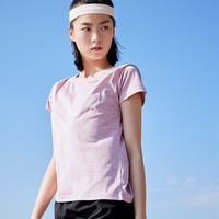 乔丹 女子运动T恤 XHS1291224 淡紫粉