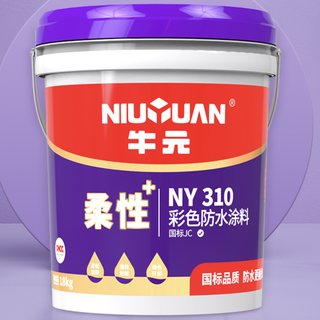 NIU YUAN 牛元 NY310 彩色防水涂料 蓝色 18kg