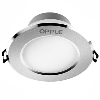 OPPLE 欧普照明 LTD0130303840 LED铝材筒灯 3W 4000K 砂银