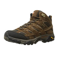 MERRELL 迈乐 Moab 2 Mid 男士防水登山靴 大地色 10码