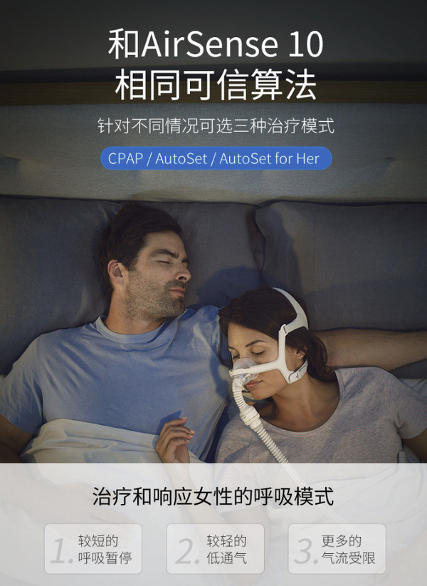 ResMed 瑞思迈 AirMini 家用无创呼吸机