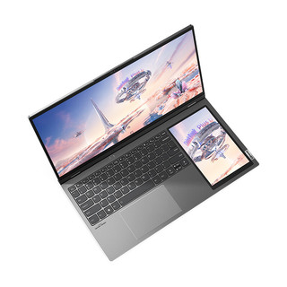 Lenovo 联想 ThinkBook Plus 17 十二代酷睿版 17.3英寸 轻薄本 灰色（酷睿i7-12700H、核芯显卡、16GB、512GB SSD、3K、120Hz）
