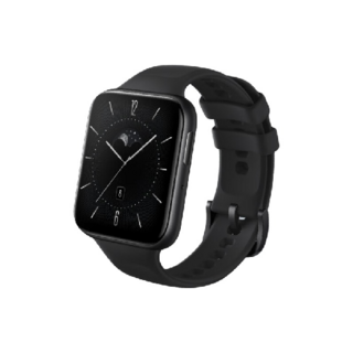 Watch 3 eSIM智能手表 1.75英寸 铂黑表壳 黑色氟橡胶表带 (北斗、GPS、血氧）
