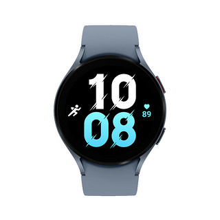 SAMSUNG 三星 Galaxy Watch5 智能手表 44mm 蓝色钛合金表壳 晴