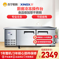 XINGX 星星 TD-15E 280以上 冰柜  银灰色