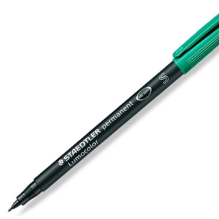 STAEDTLER 施德楼 M317-9 单头油性记号笔 黑色 1.0mm 单支装