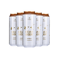 BearBeer 豪铂熊 小麦啤酒 500ml*5罐装