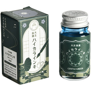 Nakabayashi 仲林 大正浪漫系列 TRHB-10ML-T62 钢笔墨水 绅士绿 10ml