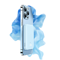 BASEUS 倍思 PPCXWO6 移动电源 蓝色 6000mAh Type-C 20W