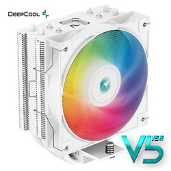 DEEPCOOL 九州风神 玄冰400V5ARGB CPU散热器 白色