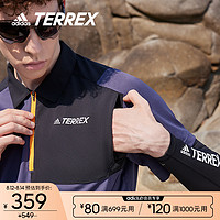 adidas 阿迪达斯 TERREX官方旗舰店男装夏季户外运动宽松翻领短袖POLO衫