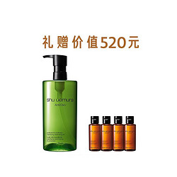 shu uemura 植村秀 全新绿茶新肌洁颜油 450ml（赠 琥珀洁颜油50ml*4）