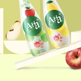Uni-President 统一 A-Ha 发酵果汁气泡水 苹果味 500ml*6瓶