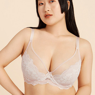 Candy La Vie 奶糖派 女士有钢圈文胸 C214 超薄款 奶油肤 85 D
