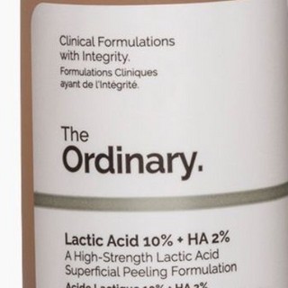 The Ordinary 10%乳酸去角质乳 30ml