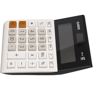 CASIO 卡西欧 专业计算系列 MH-12-BK 计算器 黑色