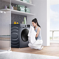 TCL 直驱变频全自动滚筒洗衣机家用洗烘一体10kg大容量G100V160-HD