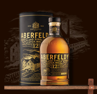 Aberfeldy 艾柏迪 12年 单一麦芽苏格兰威士忌