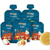Rivsea 禾泱泱 欧洲进口水果泥 宝宝辅食蔬果泥婴幼儿吸吸袋多口味可选