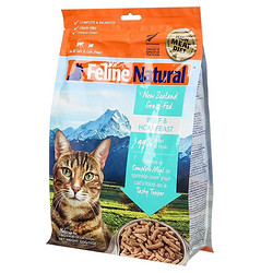 Wanpy 顽皮 K9冻干猫粮Feline Natural幼猫成猫猫干粮新西兰进口320g  牛肉&鳕鱼320g