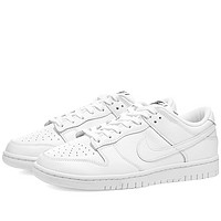 NIKE 耐克 Dunk Low 女子休闲运动鞋 纯白