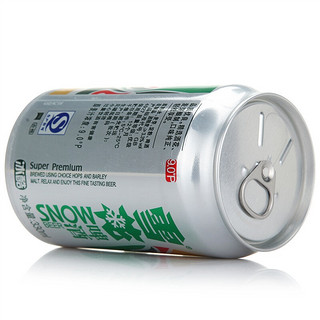 SNOWBEER 雪花 冰酷啤酒 330ml*6听