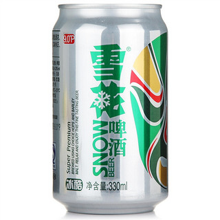 SNOWBEER 雪花 冰酷啤酒 330ml*6听