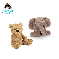 英国jELLYCAT史玛吉大象笨笨熊礼盒节日送礼毛绒玩具安抚玩偶