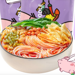 小猪有点饿 螺蛳粉正宗广西柳州特产320g*5袋速食宵夜包邮