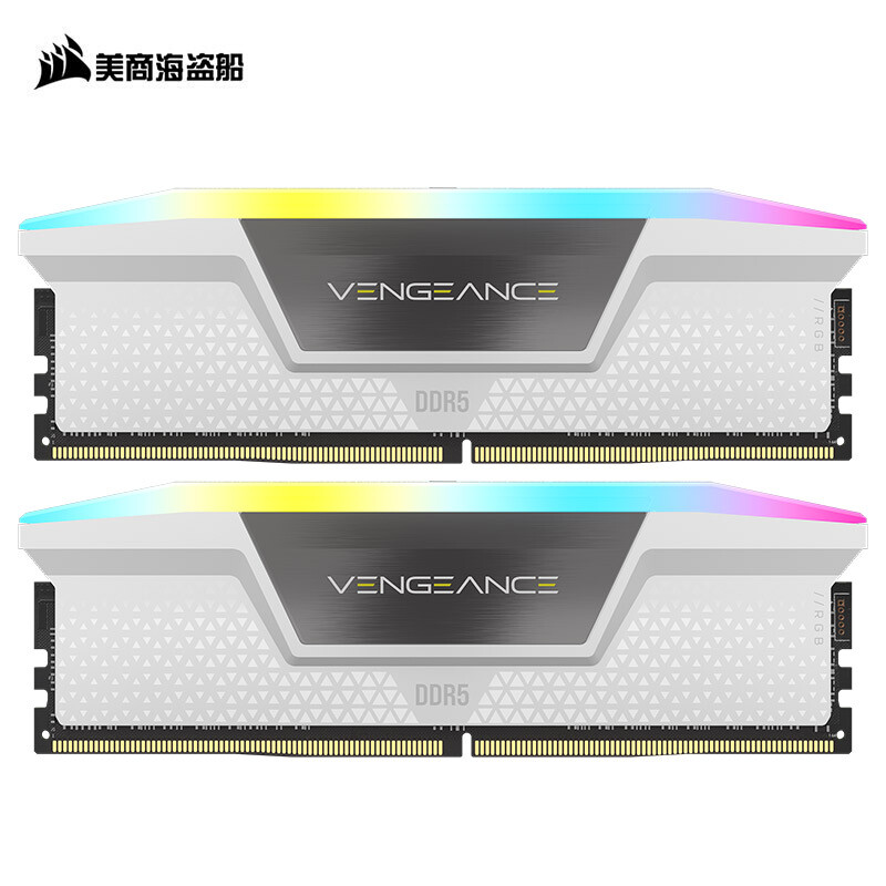 USCORSAIR 美商海盗船 DDR5 5200MHz 台式机内存条 32GB（16GB×2）