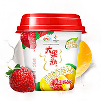 yili 伊利 大果粒 草莓&黄桃 风味发酵乳 260g
