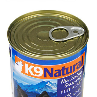 K9Natural 宠源新 牛肉全犬全阶段狗粮 主食罐 370g