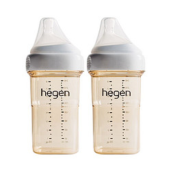 hegen 婴儿PPSU奶瓶 240ML*2个