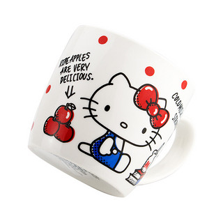 Hello Kitty 凯蒂猫 陶瓷杯 300ml 红色