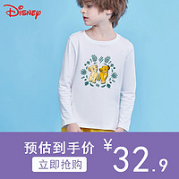 Disney 迪士尼 纯棉时尚长袖T恤
