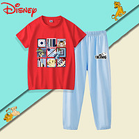 Disney 迪士尼 纯棉短袖T恤+防蚊裤套装