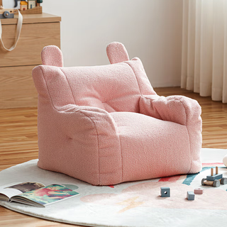 LINSY 林氏家居 LH389K1-A 儿童沙发 樱花粉
