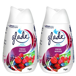 Glade 佳丽 清香空间固体清香胶 170g 清新莓果