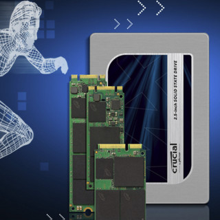 Crucial 英睿达 MX200系列 SATA 固态硬盘 250GB (SATA3.0) CT250MX200SSD1