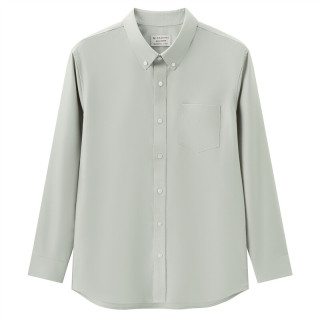 giordano 佐丹奴 男士长袖衬衫 01040479 灰色 s