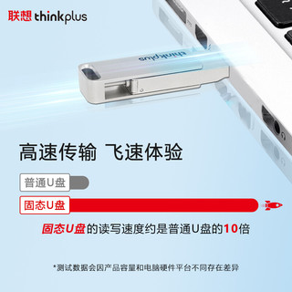 thinkplus 联想（thinkplus）1T 超极速固态U盘USB3.2 Type-C双