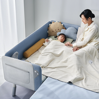 igrow 爱果乐 IB180SY 星云拼接儿童床 蓝色 150*60cm