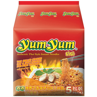 yumyum 养养 泰式干拌面 辣烤鸡味 350g