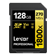 Lexar 雷克沙 SD卡1800X 128GB相机内存卡