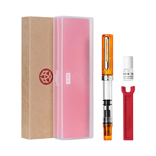 TWSBI 三文堂 钢笔 ECO系列 果冻橙 F尖 单支盒装